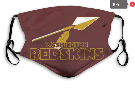 NFL Washington Red Skins #4 Dust mask with filter